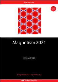 Magnetism 2021