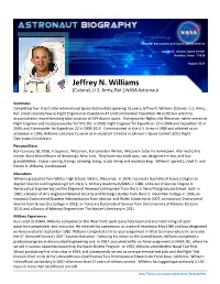 Williams, Jeffrey N