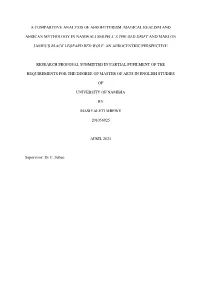 A Comparitive Analysis of Afrofuturism, Magical Realism And