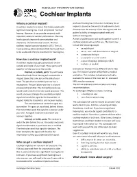 Cochlear Implants