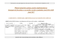 Planul Operaţional Pentru Implementarea