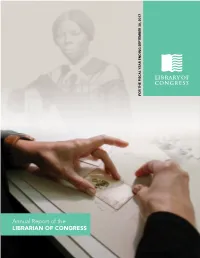 2017 Annual Report of the Librarian of Congress Contents