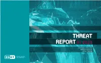 Welivesecurity.Com @Esetresearch ESET Github Contents Foreword