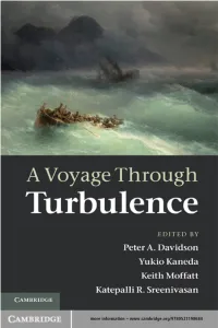 Davidson P.A., Kaneda Y., Moffatt K., Sreenivasan K.R. (Eds.) A