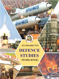 Defence Studies (Work Book)