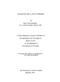 THE SALVATION ARMY—A STUDY in COMPLIANCE by Peter Jacob