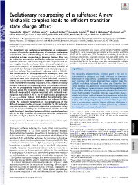 A New Michaelis Complex Leads to Efficient Transition State Charge Offset