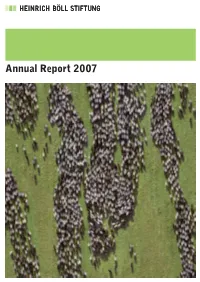 Annual Report 2007 Table of Contents
