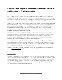 Combine and Improve Internet Connections on Linux and Raspberry Pi with Speedify