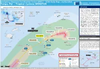 Daily Maps: Tonga, Fiji