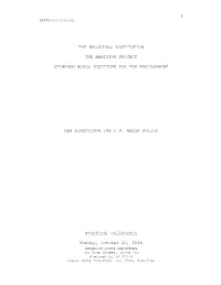 Full, Unedited Transcript