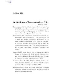 H. Res. 558 in the House of Representatives