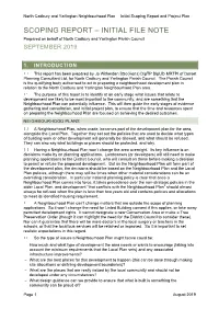 Scoping Report and Project Plan
