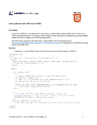Copyright 2015-20 – Larson Software Technology, Inc. 1 Getting Started