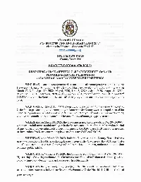 Executive Order Number 38