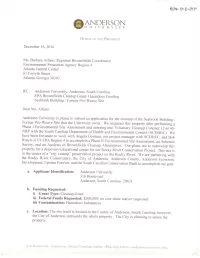 FY17 Cleanup Anderson Univ SC.Pdf