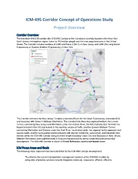 ICM-495 Corridor Concept of Operations Study Project Overview