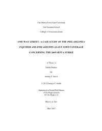 Open One Way Street Thesis.Pdf