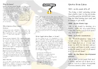 Quotes from Linus Linux Is an Independent Unix-Like Operating System That Can Be Freely Modi�Ed and Redistributed