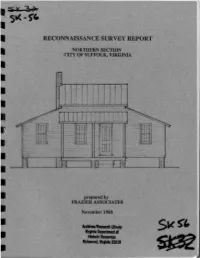 Farm Lane Were Examined in Order to Determine the Location of All Applicable Historic Resources to Be Surveyed