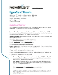 Hypersync® Results Nikon D700 + Einstein E640 Hypersync Only Enabled Highest Energy