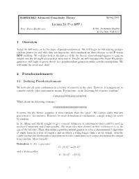 P Vs BPP 1 Prof