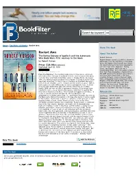 Rocket Men Share This Book