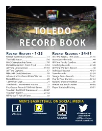 Toledo Record Book