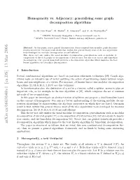 [Cs.DS] 13 Mar 2006 Nta F( of Instead Hogotti Section This Viewpoint Throughout New a Homogeneity, 2 We and Framework, Algorithmic General a Applications