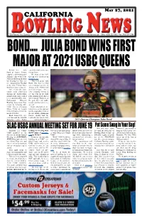 Slac Usbc Annual Meeting Set for June 19
