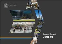 Annual Report 2018-19 to the Hon