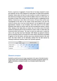 1. INTRODUCTION Geometric Structure