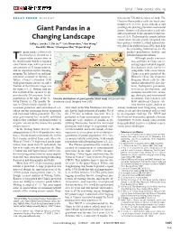 Giant Pandas in a Changing Landscape
