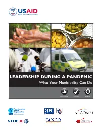 Leadership During a Pandemic: What Your Municipality Can Do