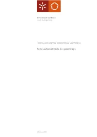 Rede Automatizada De Spamtraps