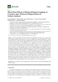 Short-Term Effects of Reduced-Impact Logging on Copaifera Spp