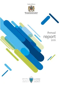 Annual Report 2019 of the Customs and Excise Administration