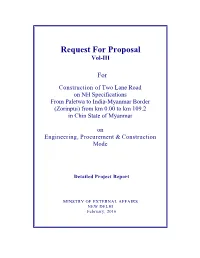Request for Proposal Vol-III