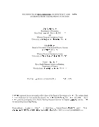 The Effects of Megamergers on Efficiency and Prices: Evidence from a Bank Profit Function