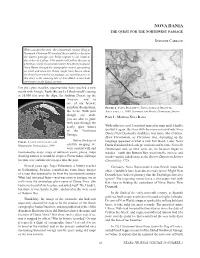 The Quest for the Northwest Passage