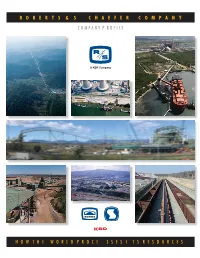 Company Profile R O B E R T S