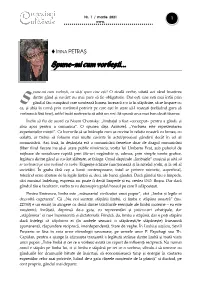 Conexiuni Culturale Nr. 1-Compressed