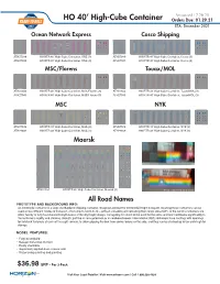 HO 40' High-Cube Container