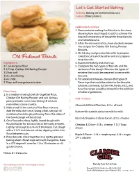 Old Fashioned Biscuits Lesson: Baking Basics