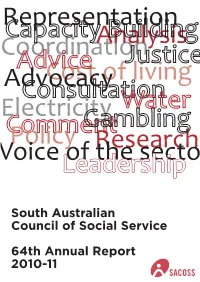SACOSS 64Th Annual Report