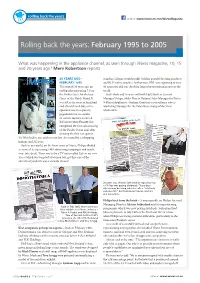 Rolling Back the Years MORE AT