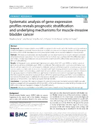 Systematic Analysis of Gene Expression Profiles Reveals