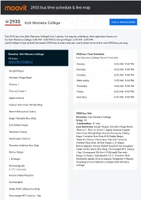 293S Bus Time Schedule & Line Route
