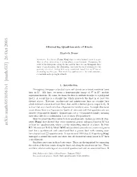 Arxiv:Math/0510561V1 [Math.GT] 26 Oct 2005 Tlat2 Least at ..Mro N ...Mn [ Mond D.M.Q