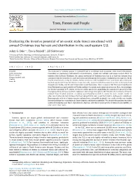 Evaluating the Invasive Potential of an Exotic Scale Insect Associated with Annual Christmas Tree Harvest and Distribution in the Southeastern U.S